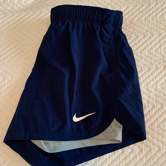 Nike Pants - Navy Nike Running Shorts with Liner